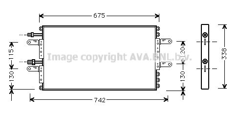 AVA QUALITY COOLING Kondensaator,kliimaseade RTA5251